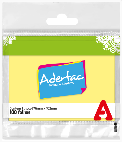 ADERTAC - Bloques adhesivos reposicionables