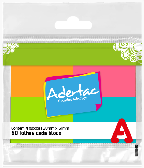 ADERTAC - Bloques adhesivos reposicionables