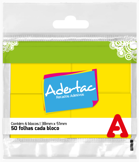 ADERTAC - Bloques adhesivos reposicionables