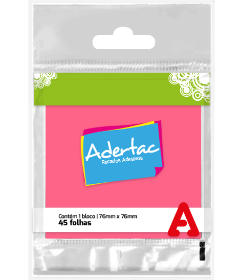 ADERTAC - Bloques adhesivos reposicionables