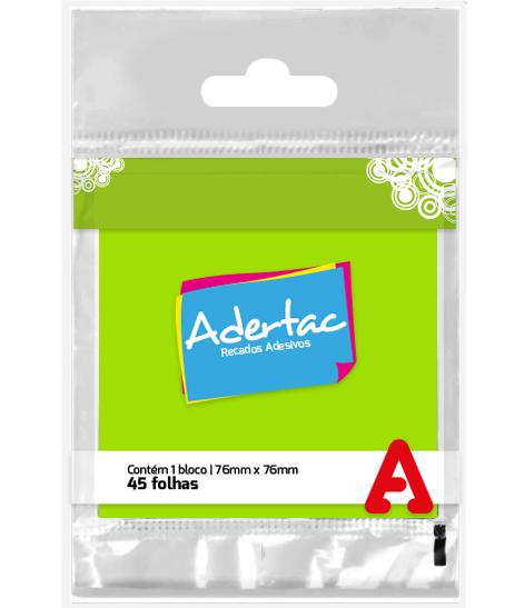 ADERTAC - Bloques adhesivos reposicionables