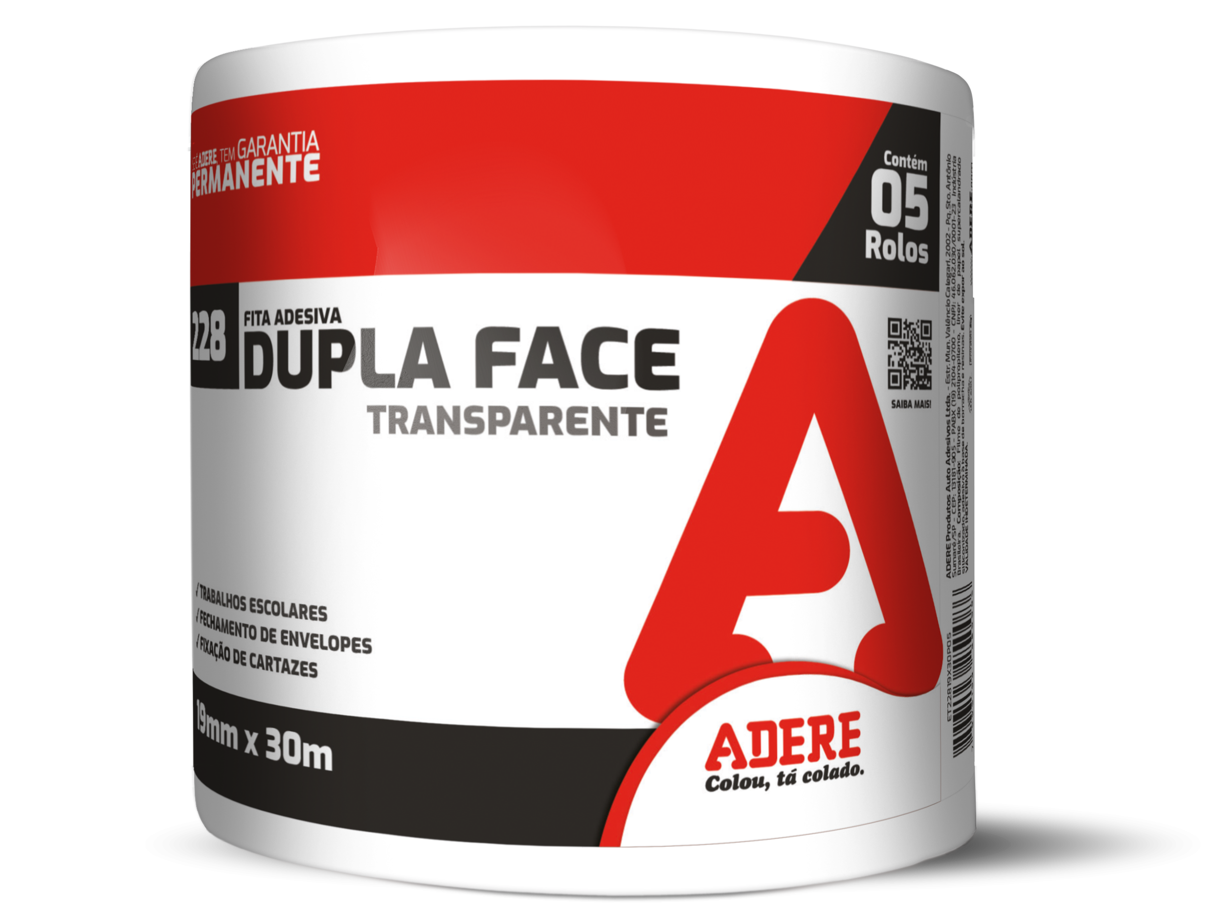 Fita Dupla Face de Polipropileno