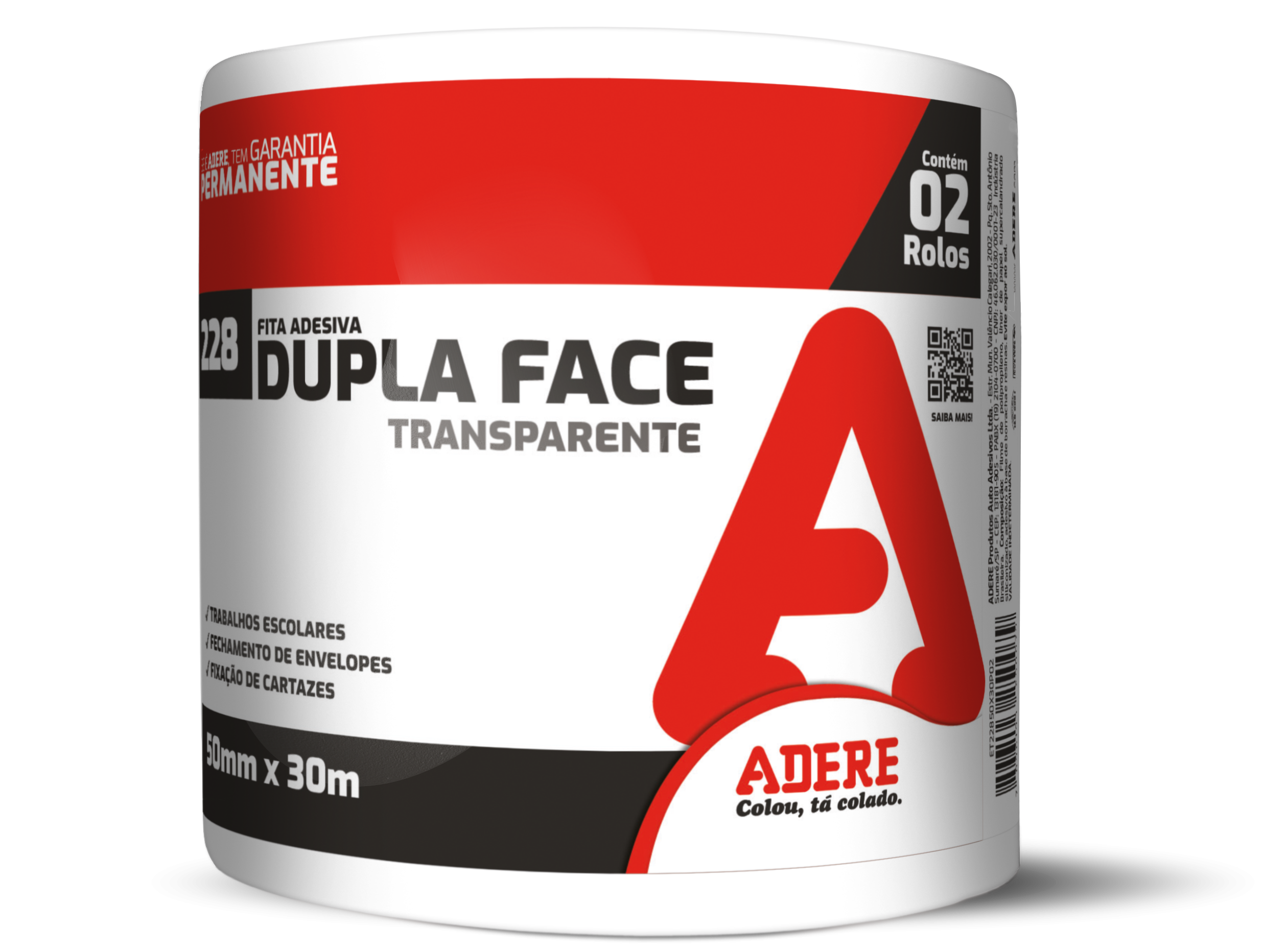 Fita Dupla Face de Polipropileno