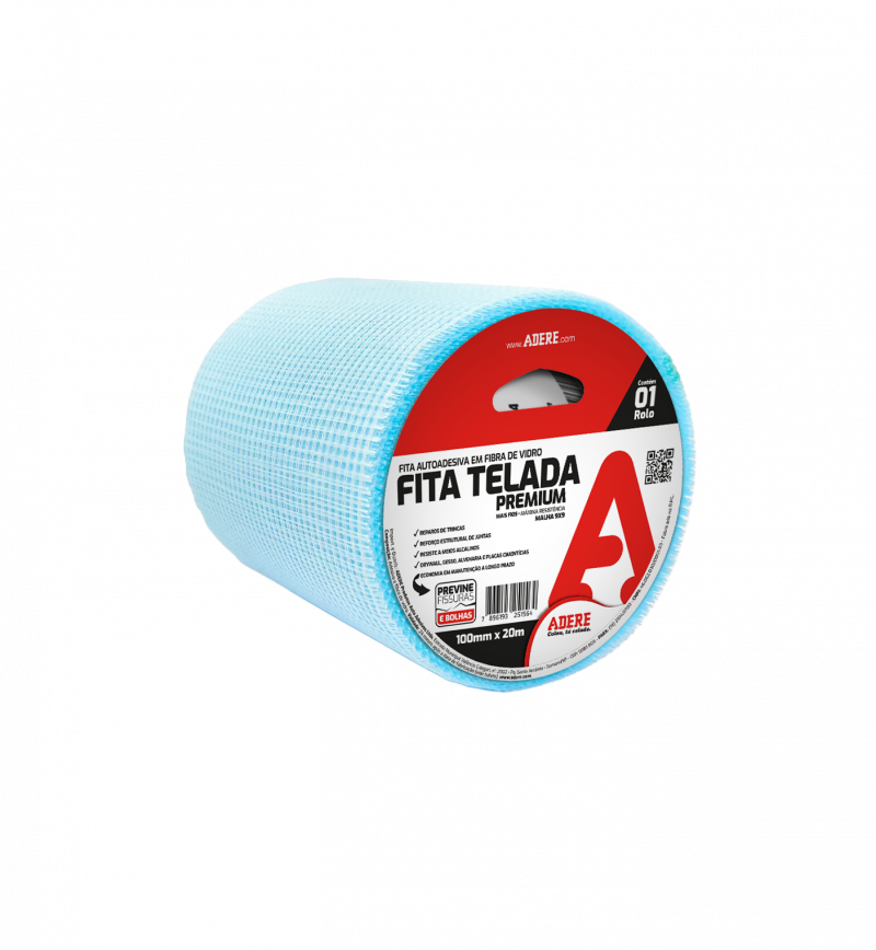 Fita Adesiva Telada Azul Premium